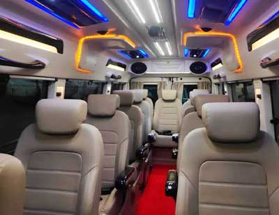 12 Seater Tempo Traveller